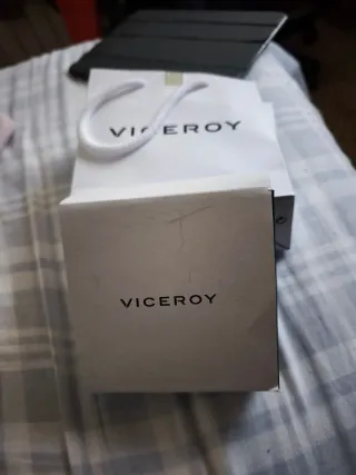 Pulsera Viceroy Heat Hombre Negra y Plata