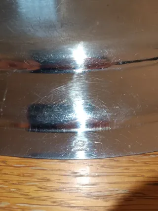 Vassoio Broggi ovale in metallo