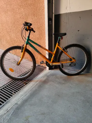 Bicicleta Orbea Montaña Naranja/Verde