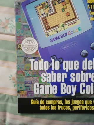 Revista Nintendo Accion Game Boy Color