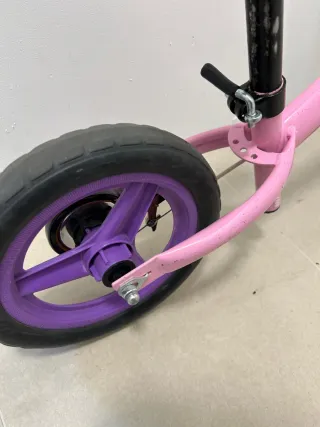 Bici sin pedales Btwin rosa