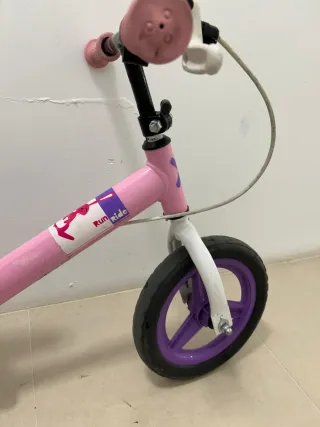 Bici sin pedales Btwin rosa