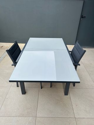 Set tavolo e 2 sedie da esterno NATERIAL