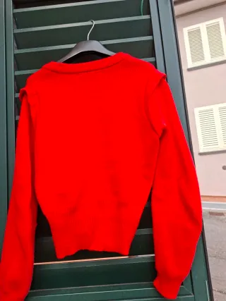 Maglione rosso Primark taglia S