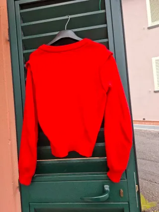 Maglione rosso Primark taglia S