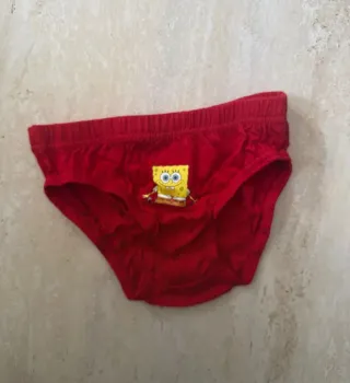 Calzoncillos niño Bob Esponja Talla 6-8