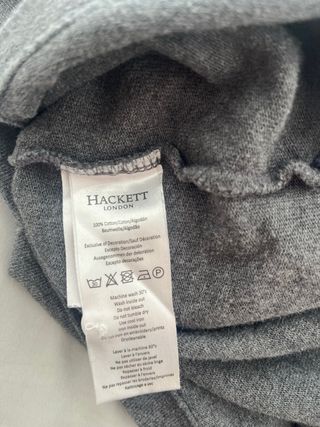 Polo gris Hackett con escudo