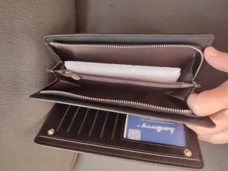 Cartera Baellerry Negra con Cremallera