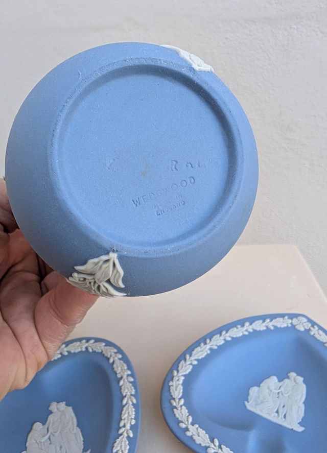 Wedgwood Lotto Set Blu Jasperware