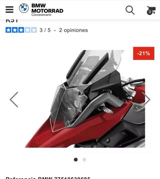 Protector Faro BMW R1200GS R1250GS Transparente