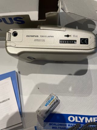 Cámara Analógica Olympus mju Zoom 80
