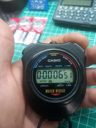 Cronómetro Casio HS-5 Vintage