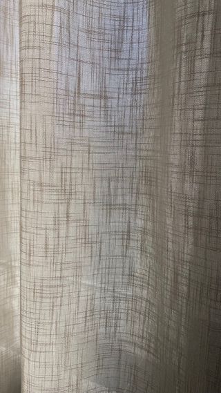 Cortinas de lino beige