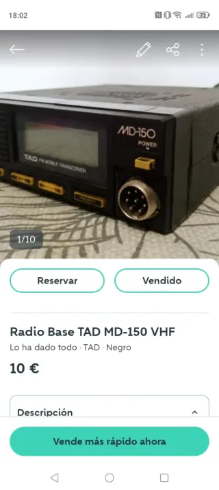 Radio Base Magai MD-150 VHF