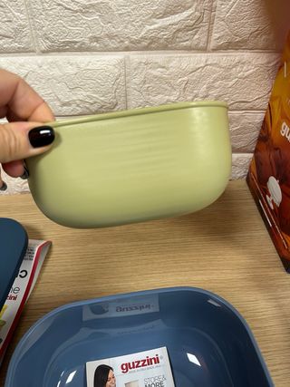 Set 3 Contenitori Plastica x microonde