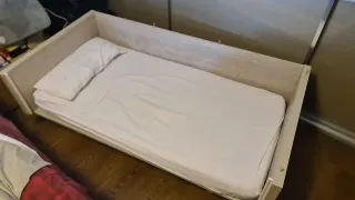 Cuna / Cama + Cómoda Cajonera Lila niña / niño