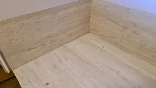 Cuna / Cama + Cómoda Cajonera Lila niña / niño