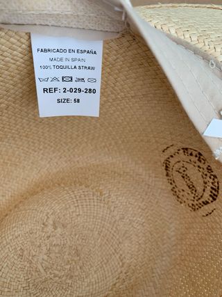 Sombrero Panamá Noon Porto-Vecchio Ala Ancha T58