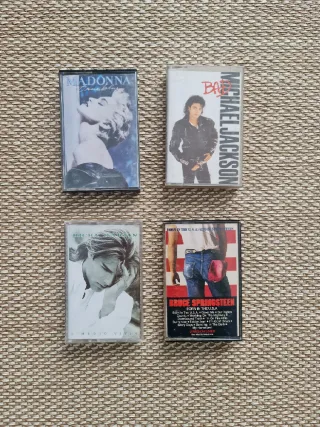 Lote 4 Cassettes Pop Rock Internazionale
