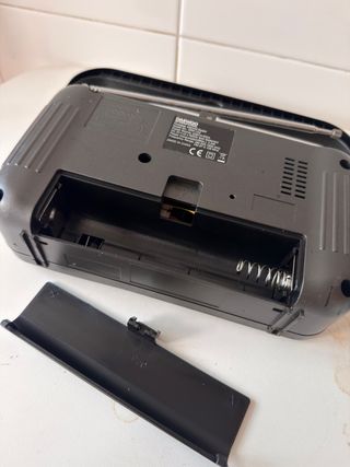 Radio Daewoo Portátil Negra