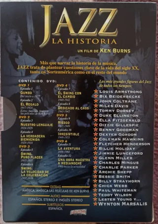Jazz: La Historia - Ken Burns DVD