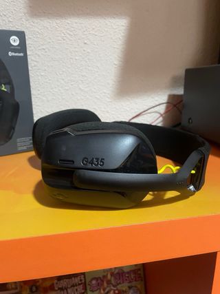 Cascos Logitech G435 Negros y Amarillos