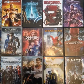DVDs Películas Acción y Aventura y ficción.