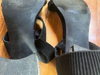 Sandali  H&M neri con strass no.36