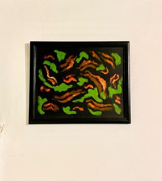 Cuadro Óleo Original 30x35cm Enmarcado