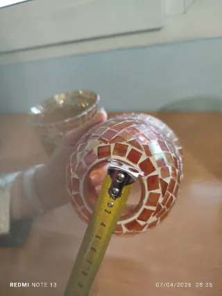 Tulipas de cristal para lámparas