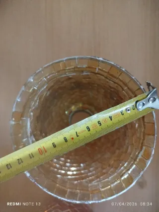 Tulipas de cristal para lámparas