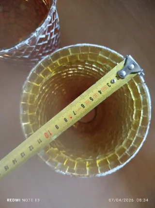 Tulipas de cristal para lámparas