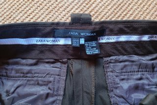 Traje Zara Mujer Talla L Verde Oliva