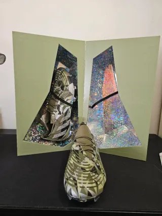 Adidas Predator Edge 1 FG Olive Crystal × Swarosky