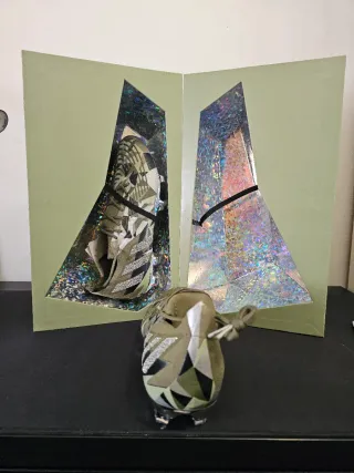 Adidas Predator Edge 1 FG Olive Crystal × Swarosky