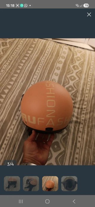 Casco de moto con visera