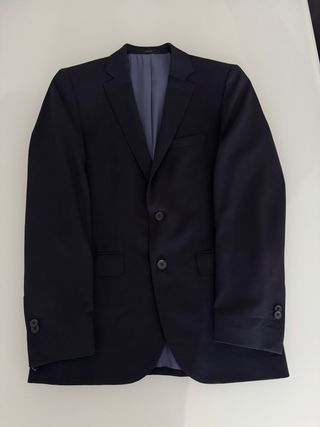 Traje Massimo Dutti, azul marino