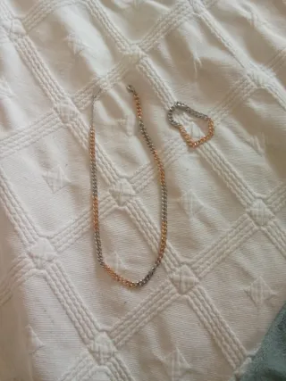 Conjunto Cadena y Pulsera STWD