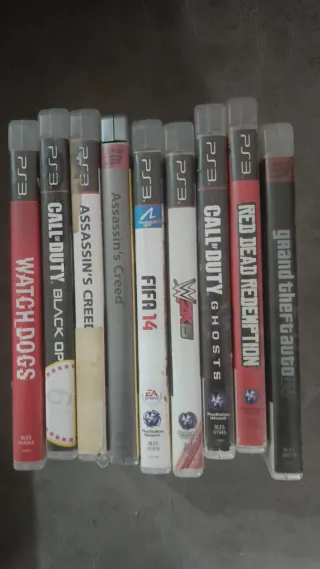 Lote 8 Juegos PS3: Watch Dogs, Call of Duty, FIFA