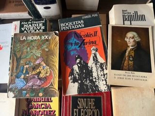 Lote pequeño de libros