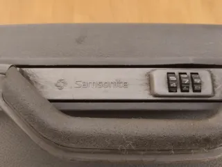 Maletín Samsonite Vintage Gris Oscuro.