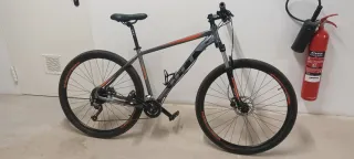 Bicicleta NNT Gris Naranja