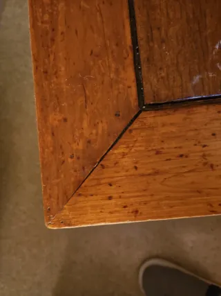 Mesa de centro de teca