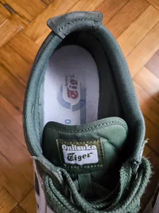 Onitsuka Tiger Talla 42.5 Verde/Blanco