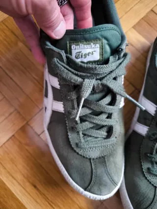 Onitsuka Tiger Talla 42.5 Verde/Blanco