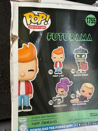 Funko Pop! Futurama Philip J. Fry 1755