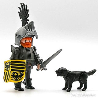 Playmobil 3890 Caballero Medieval con Perro