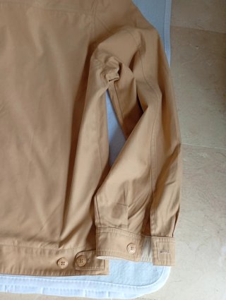 Chaqueta entretiempo beige talla 56