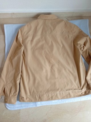 Chaqueta entretiempo beige talla 56
