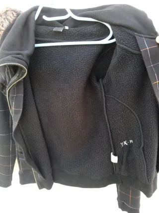 Roxy Sudadera con Capucha y Forro de Pelo Talla S